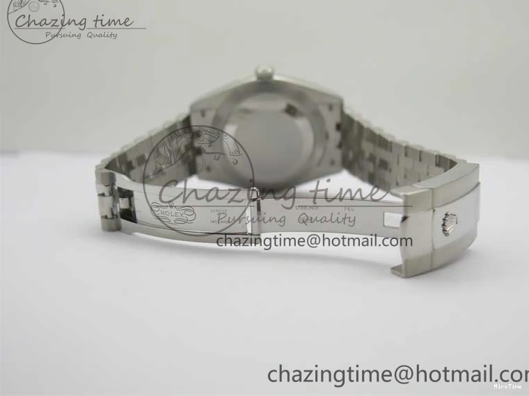 MiroTime 0101 SoftTouch DateJust 41 126334 ZF 1:1 Best Edition 904L Steel Silver Dial Stick Marker on Jubilee Bracelet A 2437